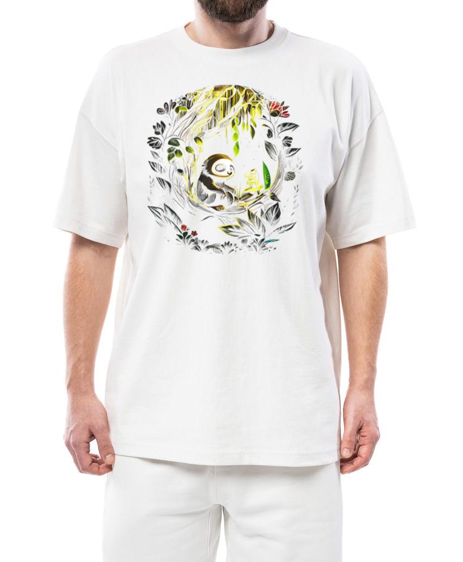 Sloth Lazy Love Sloths_2 - Unisex Standard T-Shirt