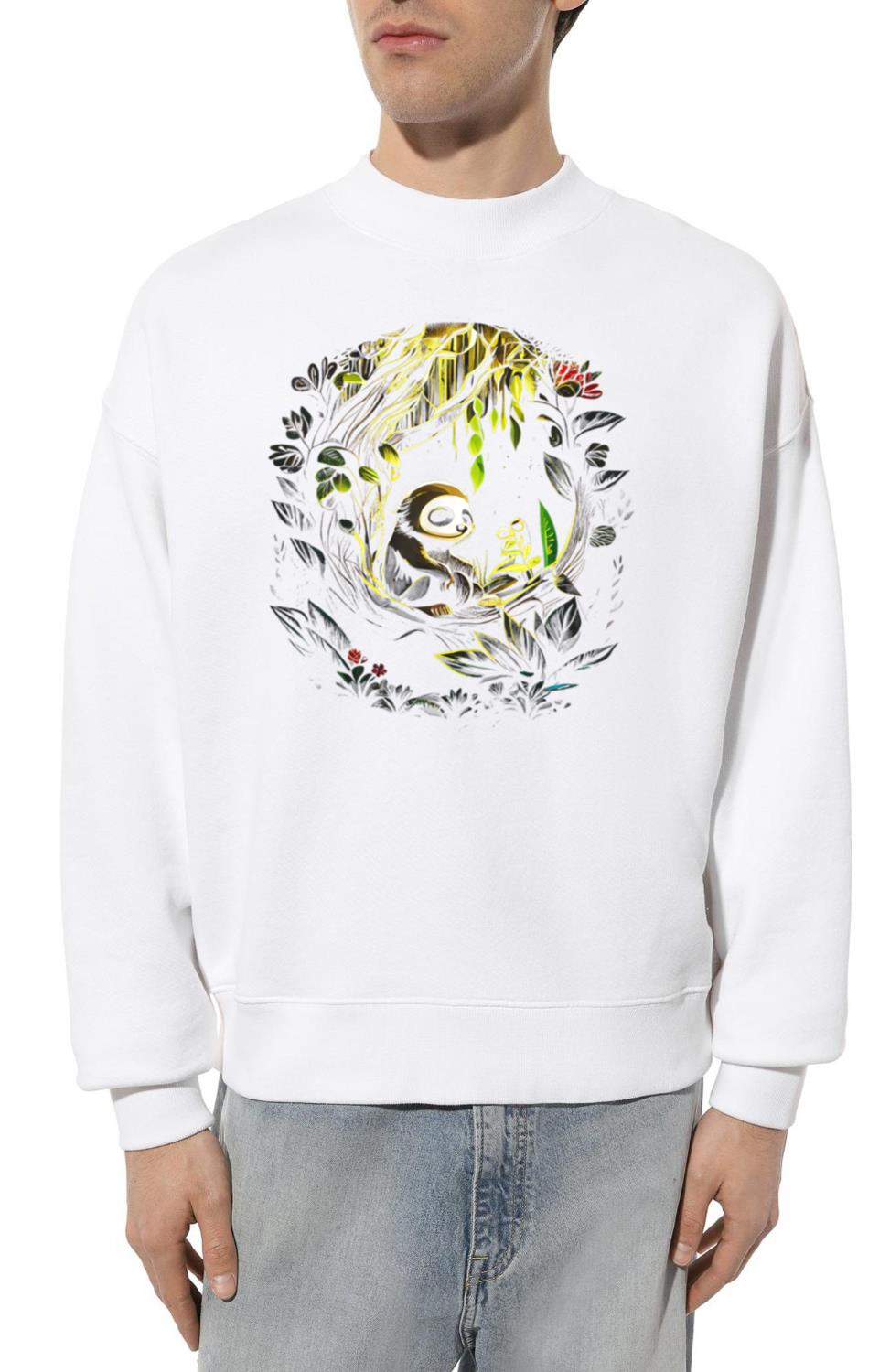 Sloth Lazy Love Sloths_2 - Unisex Sweatshirt