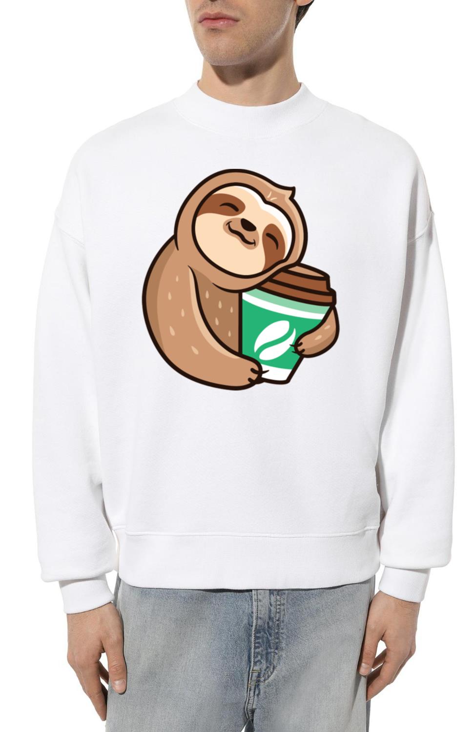 Sloth Like Coffee - Unisex Sweatshirt
