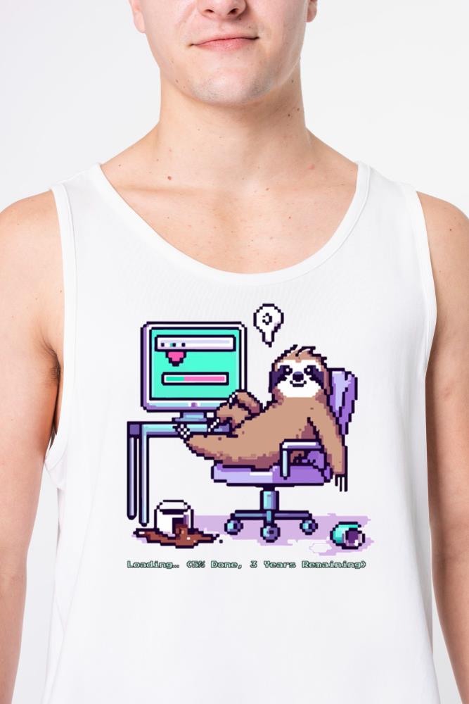 Sloth Loading Mode - Unisex Tank Top