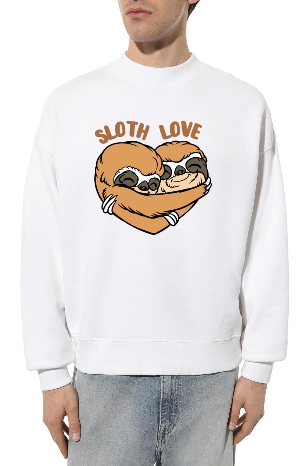 sloth love sloth t shirts - Unisex Sweatshirt