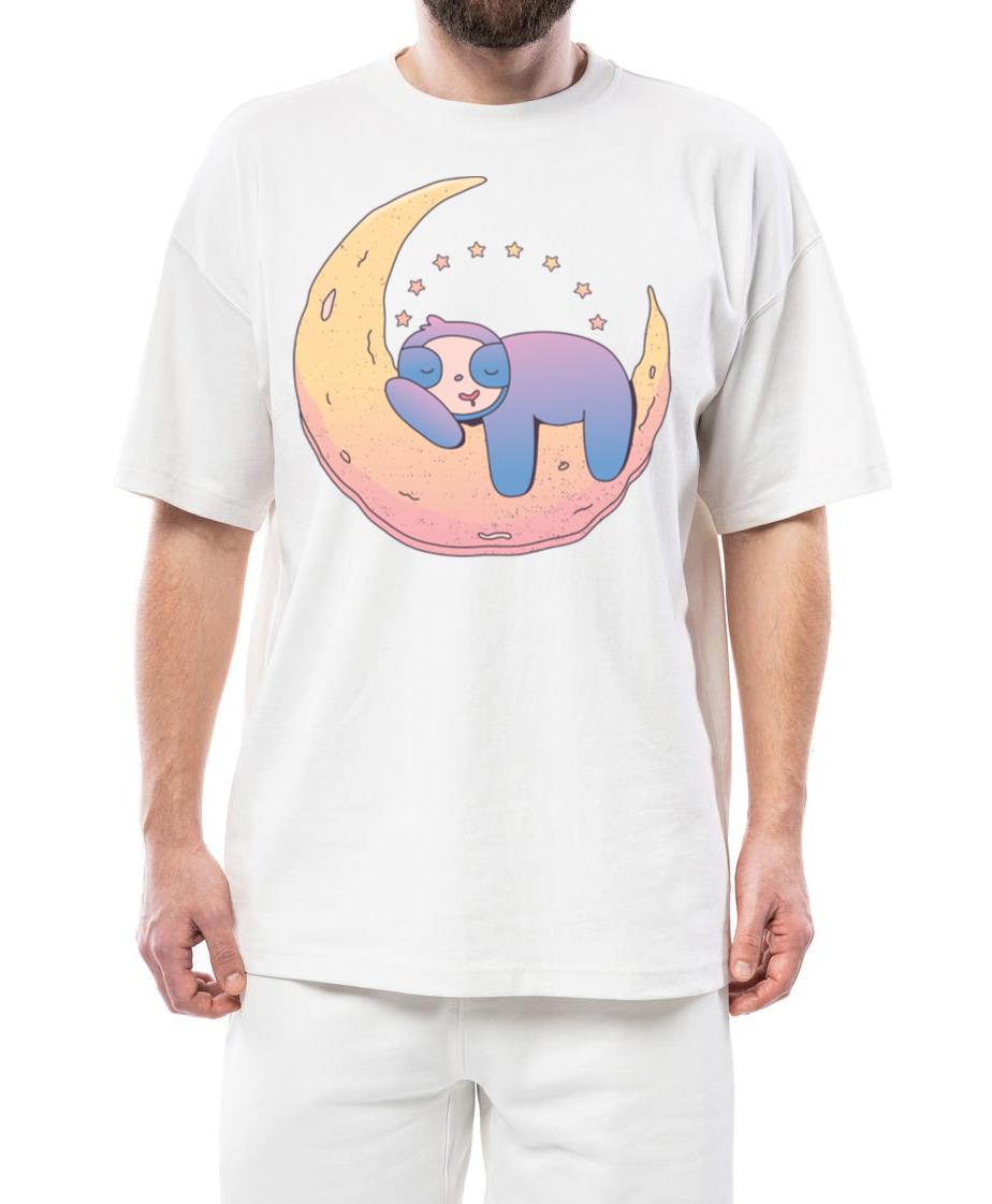 Sloth On Moon Sloth On The Moon - Unisex Standard T-Shirt