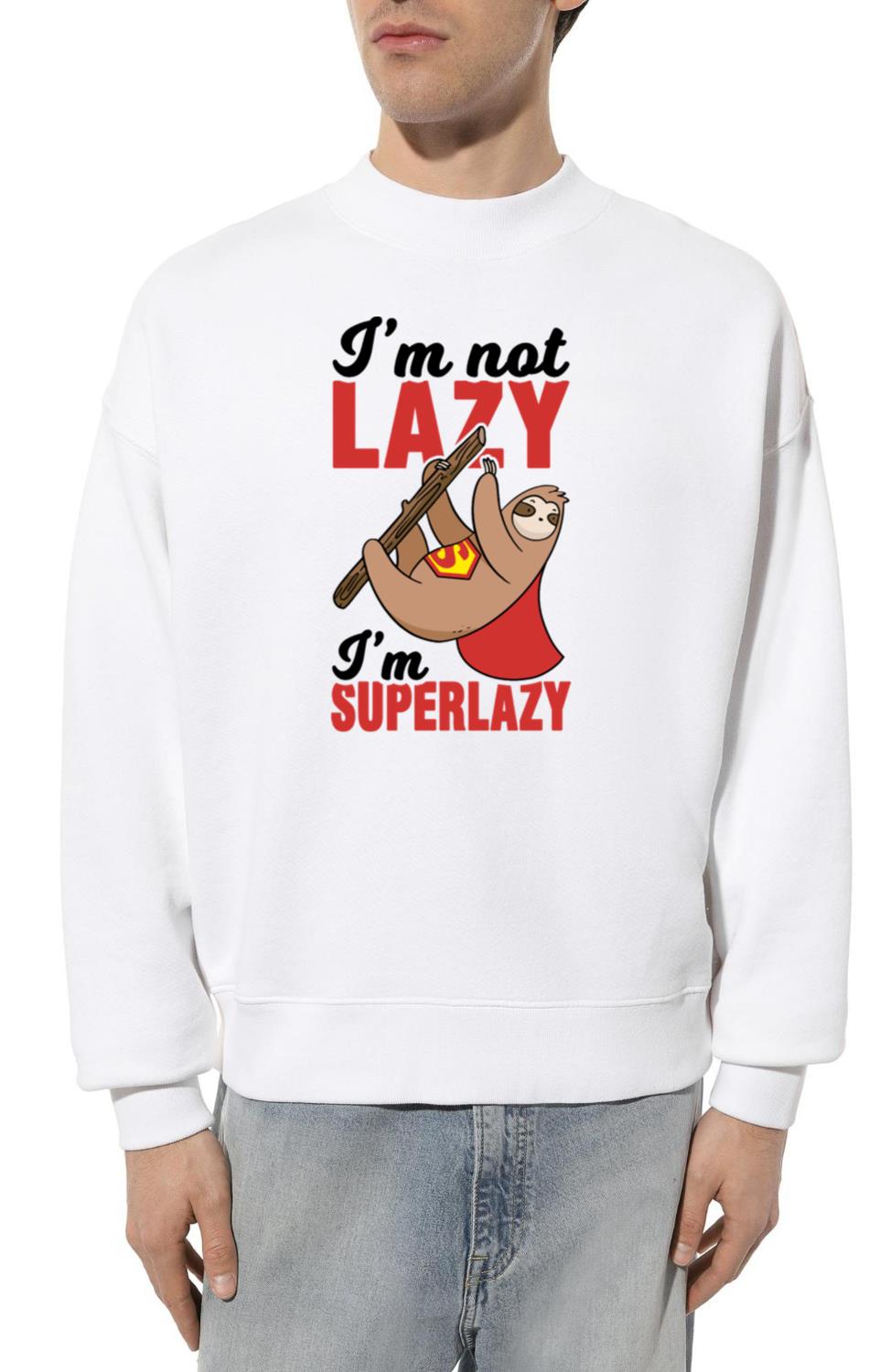 Sloth Super Lazy Super Hero - Unisex Sweatshirt