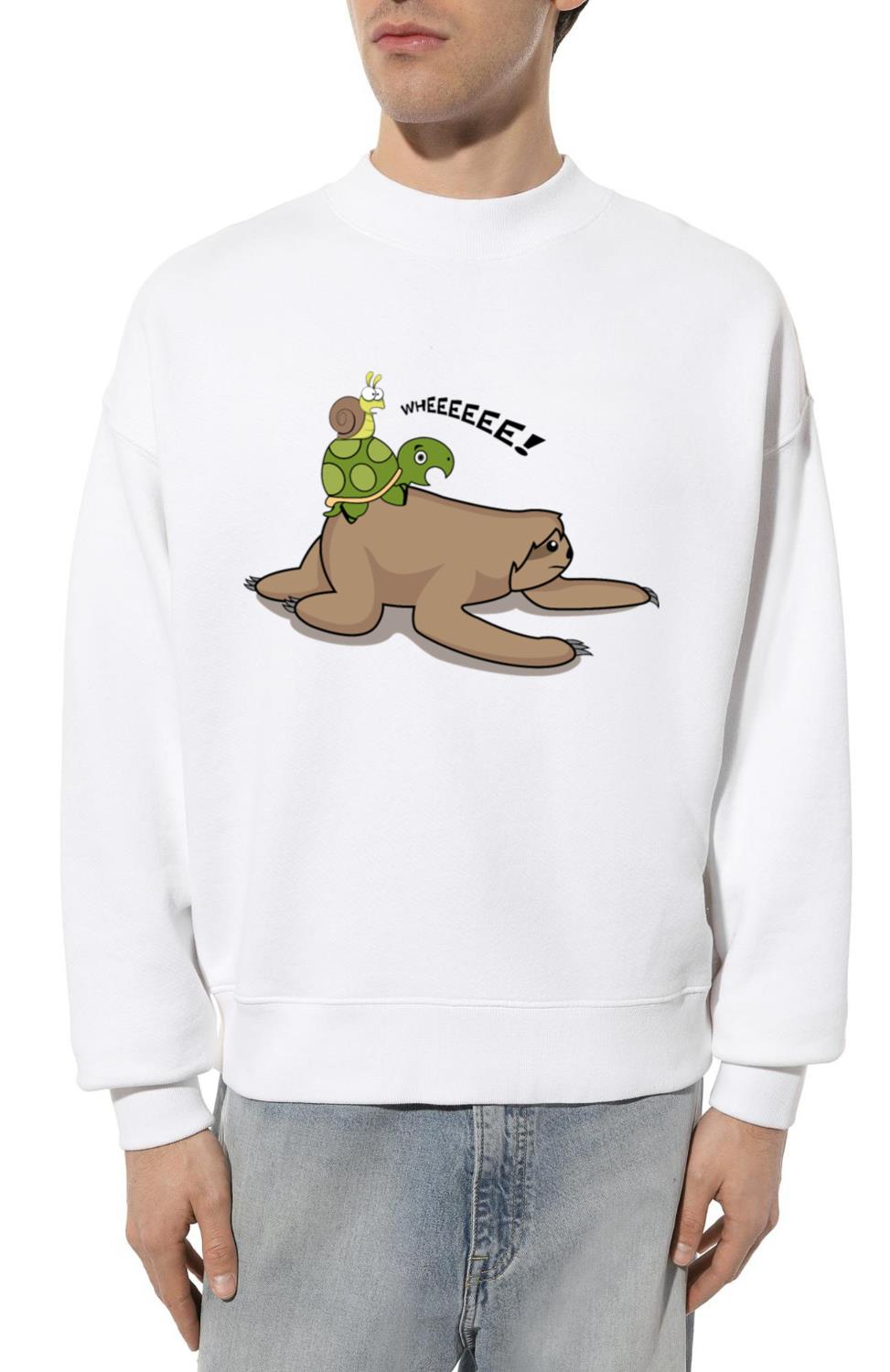 Sloth Working Team Won't Get Done Today Hoodie_1 - Unisex Sweatshirt