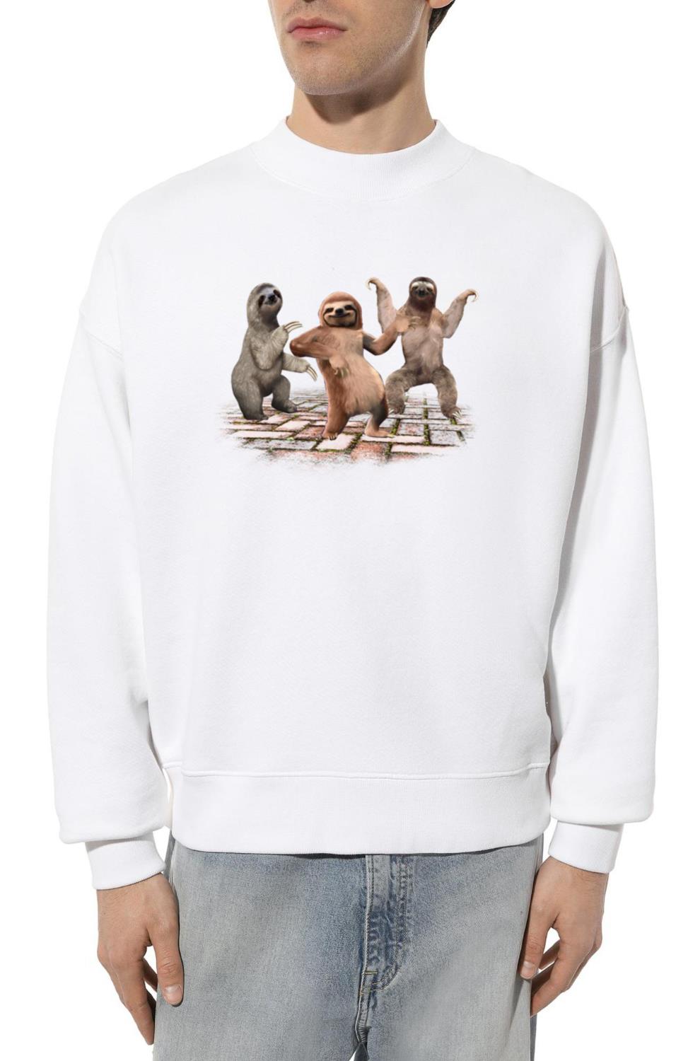 Sloths Dancing Funny Cute Gifts For Animal Lovers - Unisex Sweatshirt
