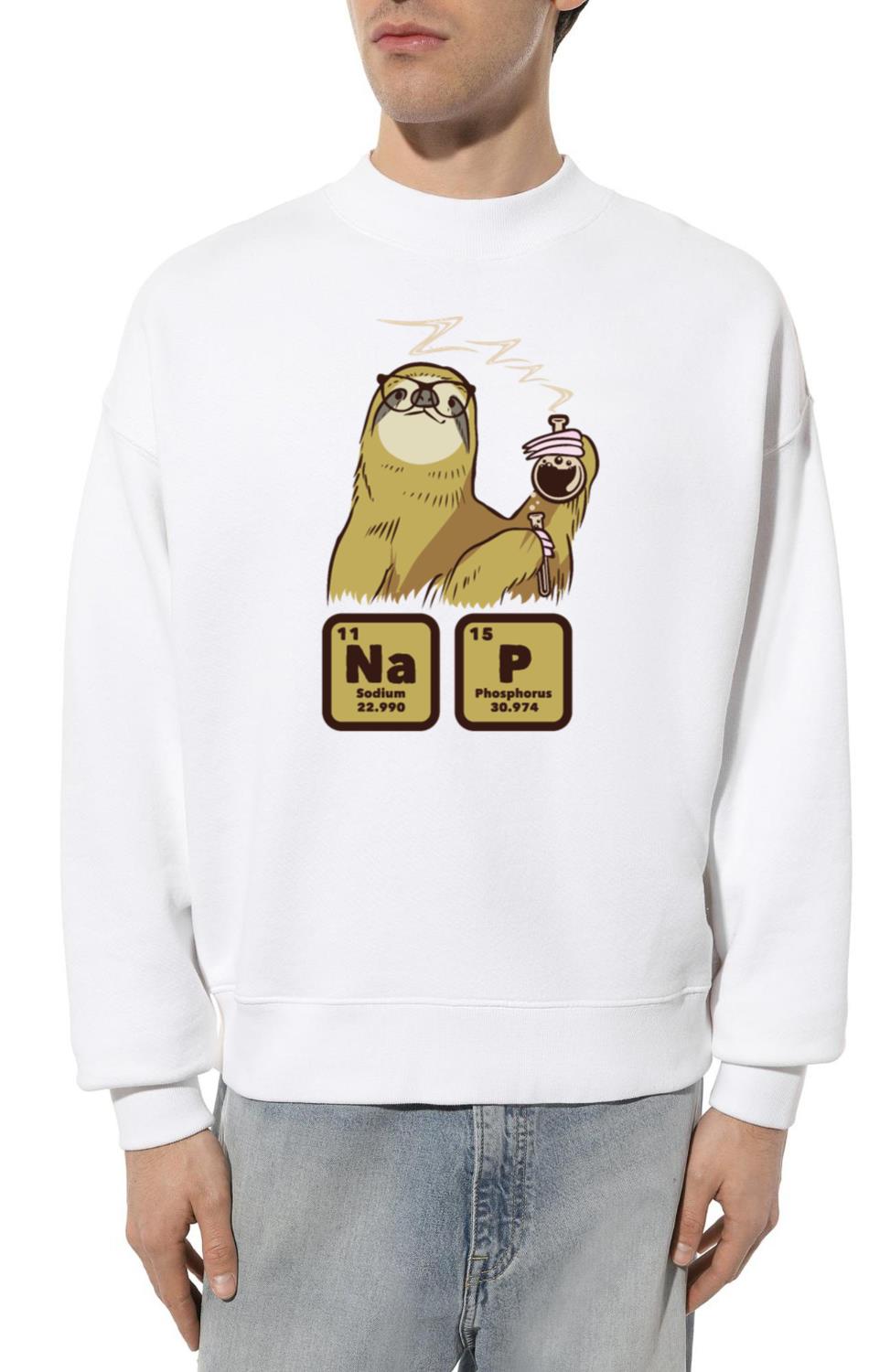 Slothy Napping Nap Slow Chilling Sloth - Unisex Sweatshirt