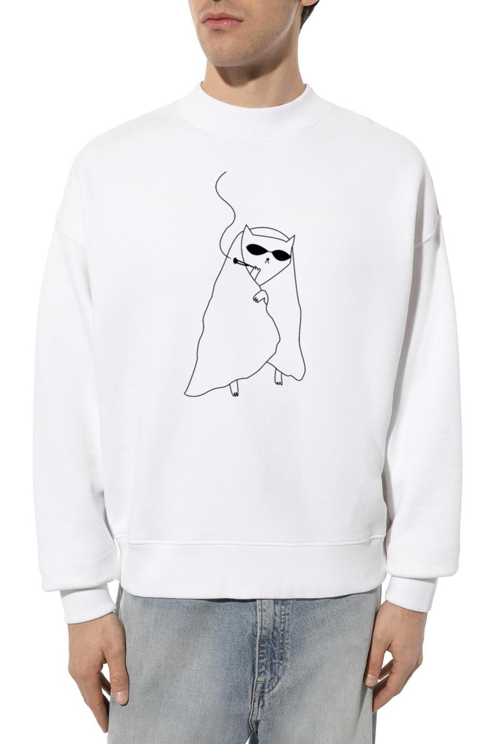 Smoking hot cat - Unisex Sweatshirt