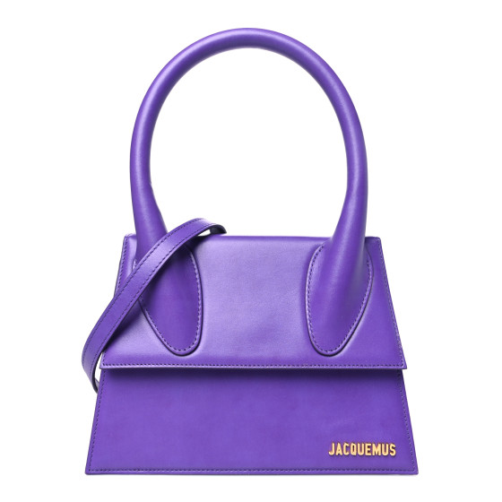 Smooth Calfskin Le Grand Chiquito Purple