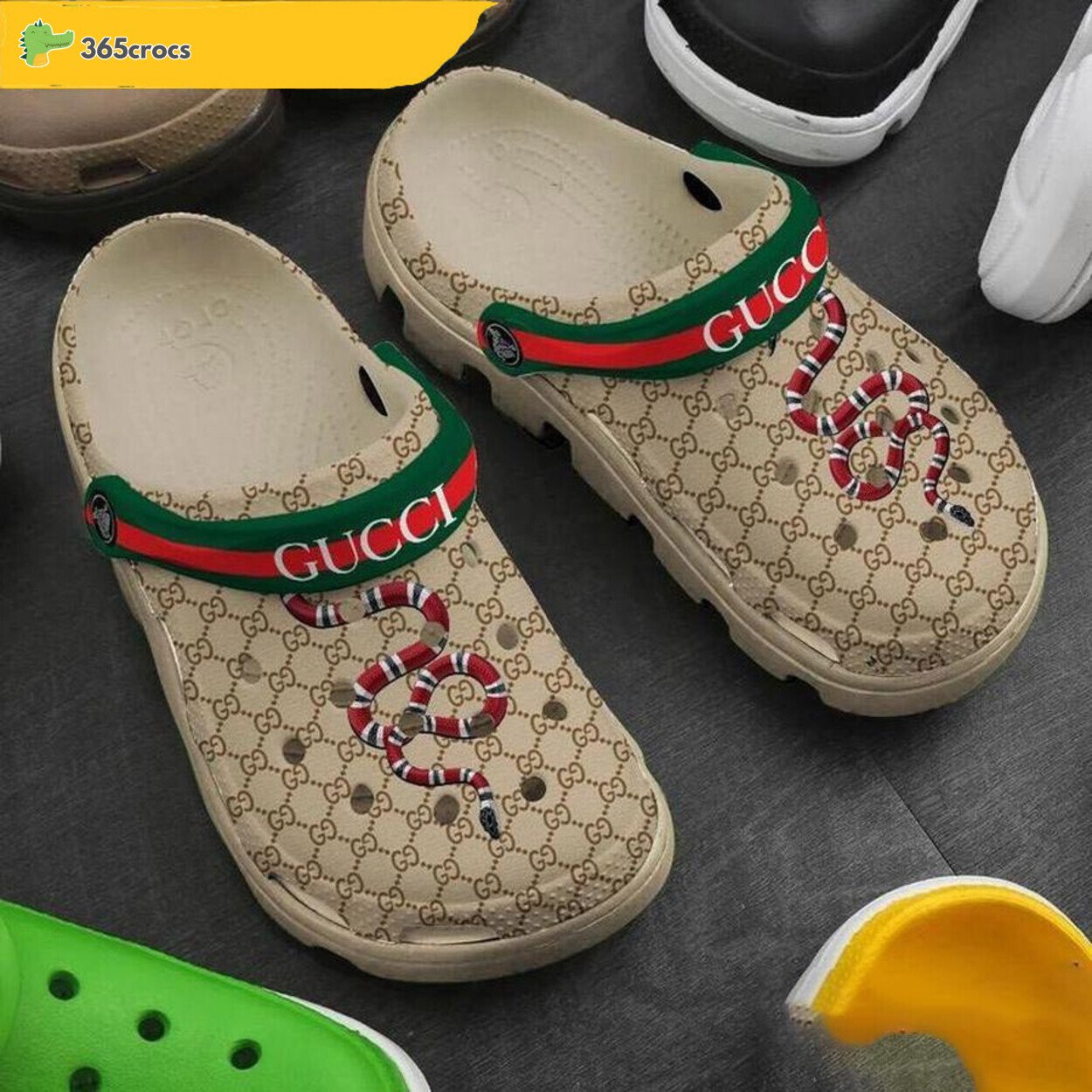 Snake Gucci Crocs Embrace True Elegance Stylish 