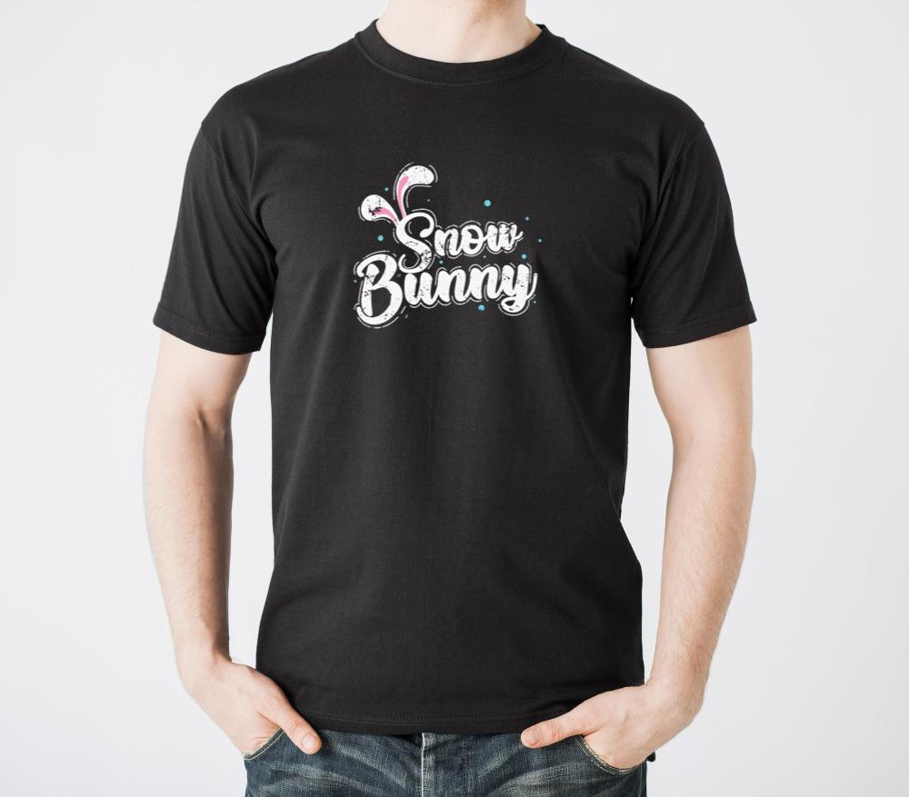 Snow Bunny Snow Winter Season Tobogganing - Unisex Standard T-Shirt