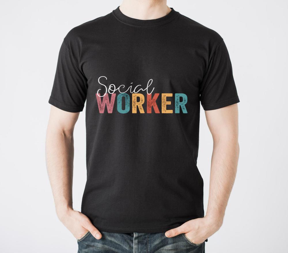 Social Worker Job Title School Worker - Unisex Standard T-Shirt