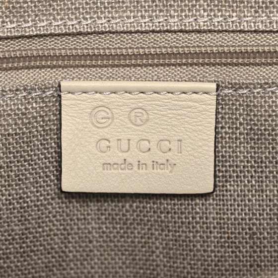 Soft Microguccissima Medium Dome Bag Ivoire - Image 6