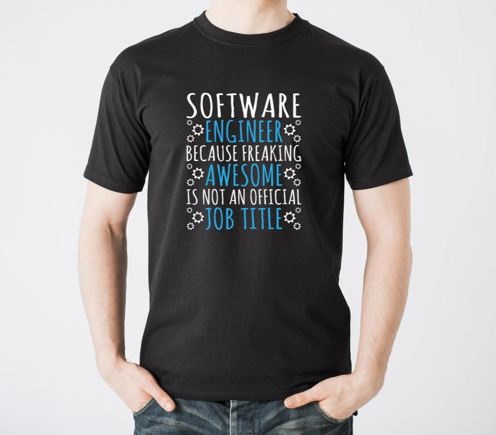 Software Engineer Job Title - Software Engineering - Unisex Standard T-Shirt