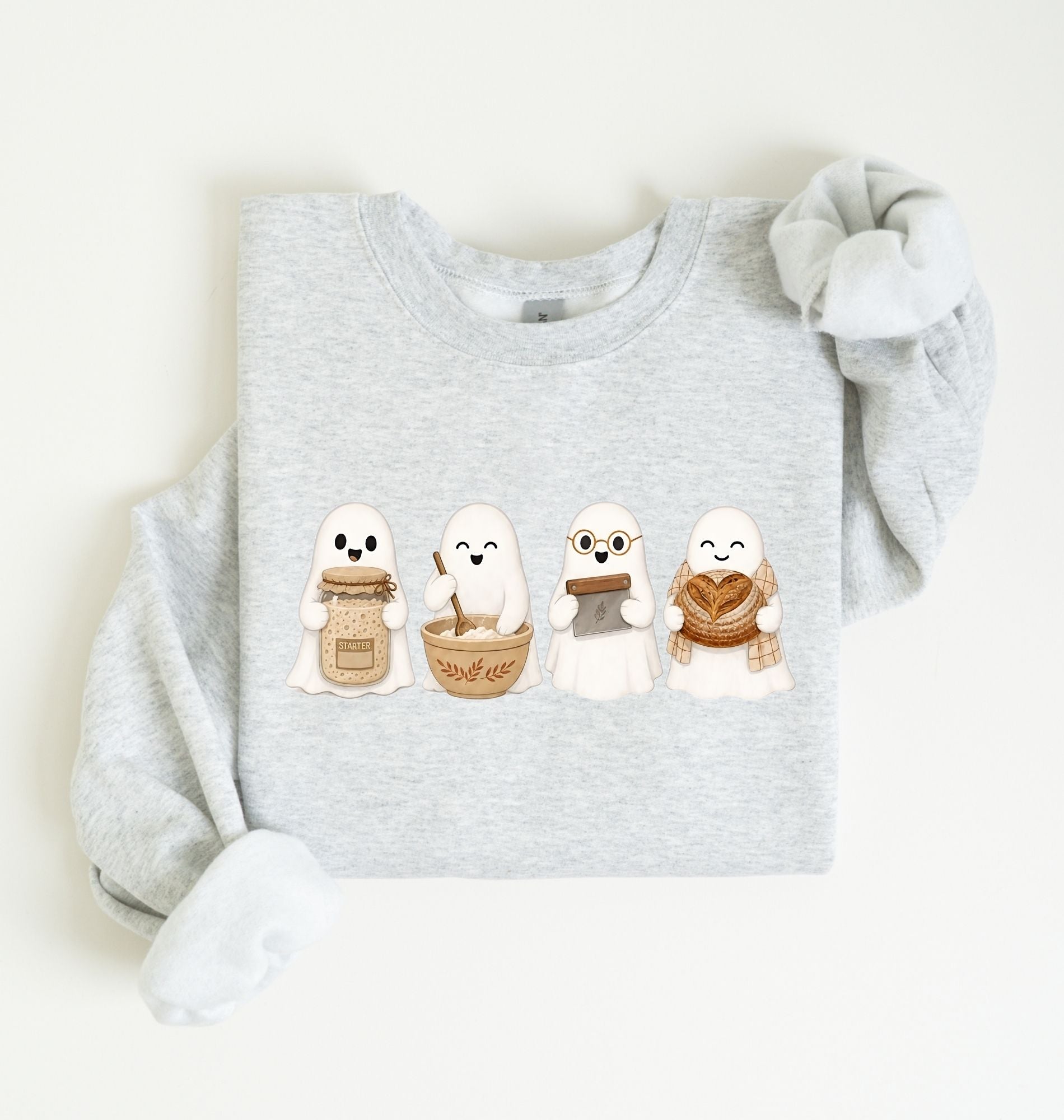 Sourdough Ghost Sweatshirt | Halloween Baker Gift 2