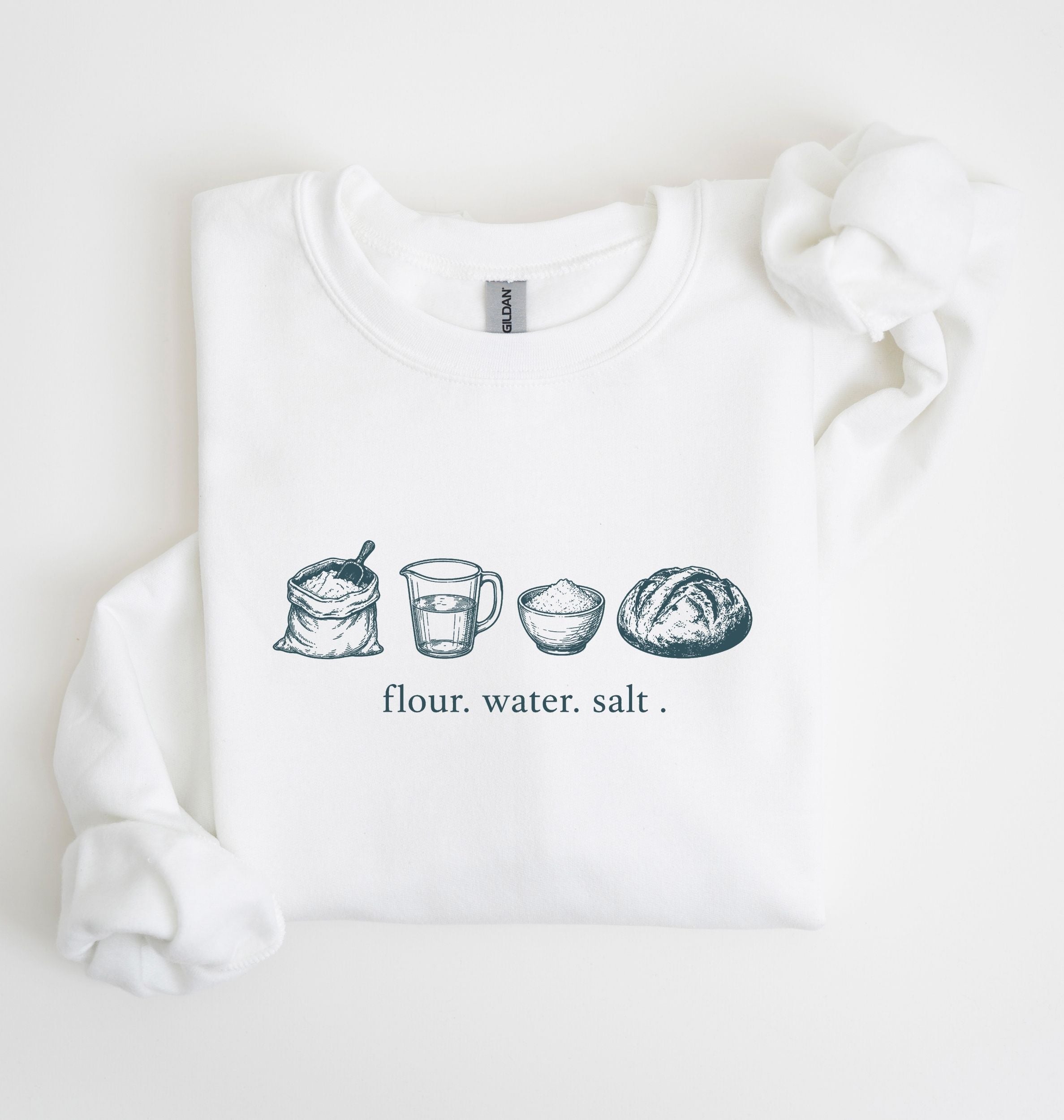 Sourdough Sweatshirt | Flour Water Salt Bread Baker Gift 4