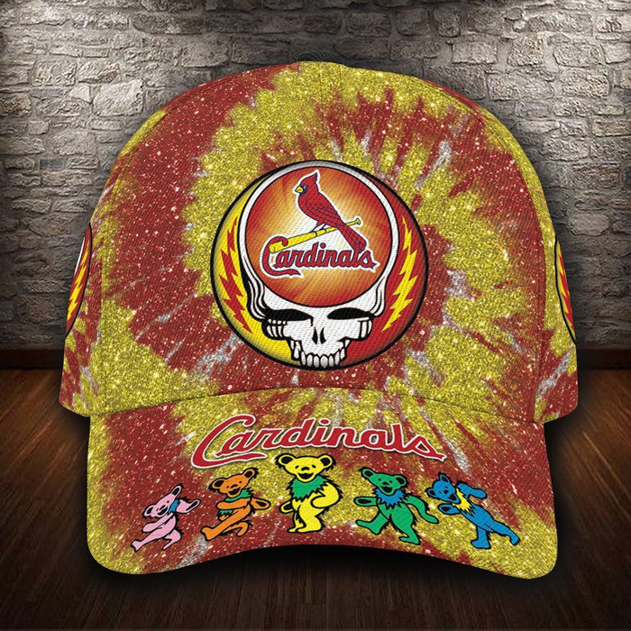 St. Louis Cardinals x Grateful Dead 3D Classic Baseball Cap CNI1071