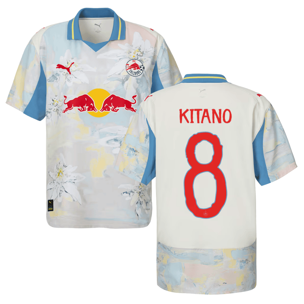 Sta Kitano 8 Red Bull Salzburg x KidSuper 2025/26 Men Jersey - Beige