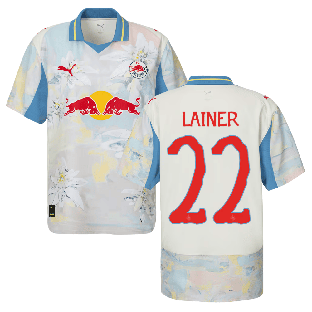 Stefan Lainer 22 Red Bull Salzburg x KidSuper 2025/26 Men Jersey - Beige