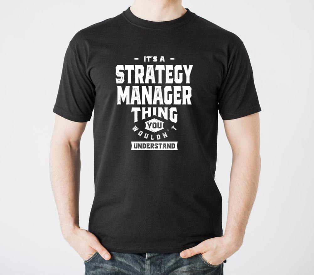 Strategy Manager Gift Funny Job Title Profession - Unisex Standard T-Shirt