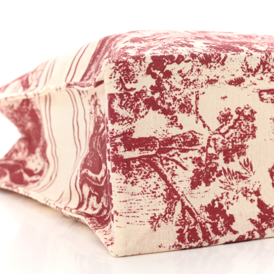 Straw Dioriviera Tote Red - Image 7