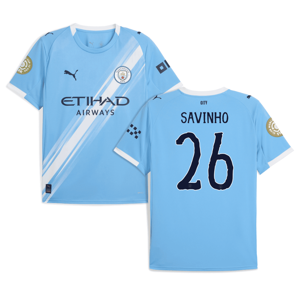 Svio 26 Manchester City x KidSuper 2025/26 FIFA Club World Cup 25 USA Patch Home Men Jersey - Sky Blue
