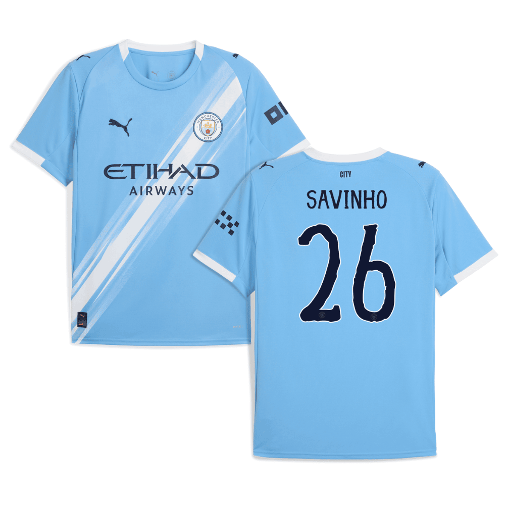 Svio 26 Manchester City x KidSuper 2025/26 Home Men Jersey - Sky Blue
