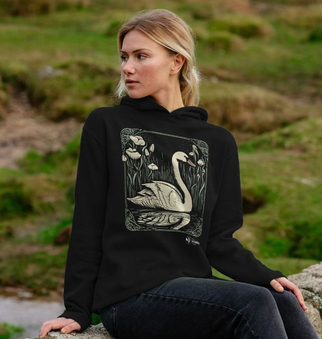 Swan Relaxed Fit Hoodie 2
