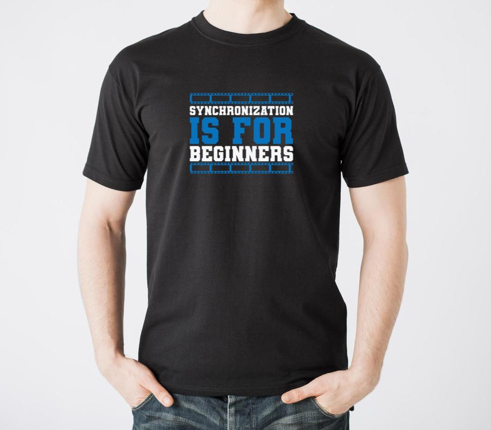 Synchronization is for Beginners Movies - Unisex Standard T-Shirt
