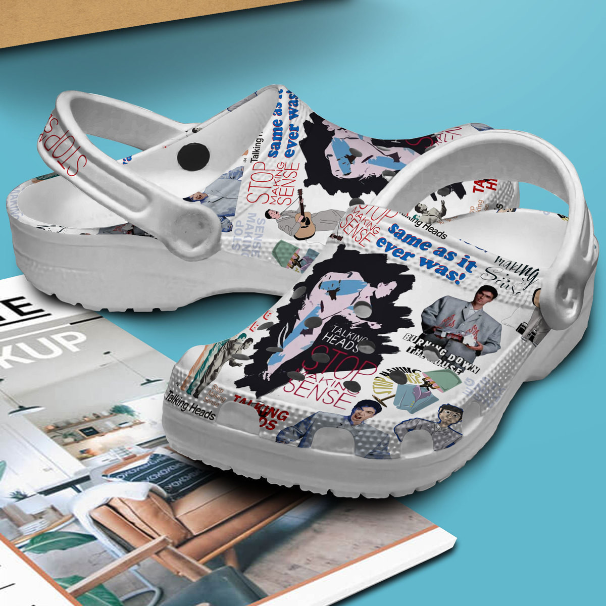 Talking Heads Music Crocs Comfortable For Men Women And Kids