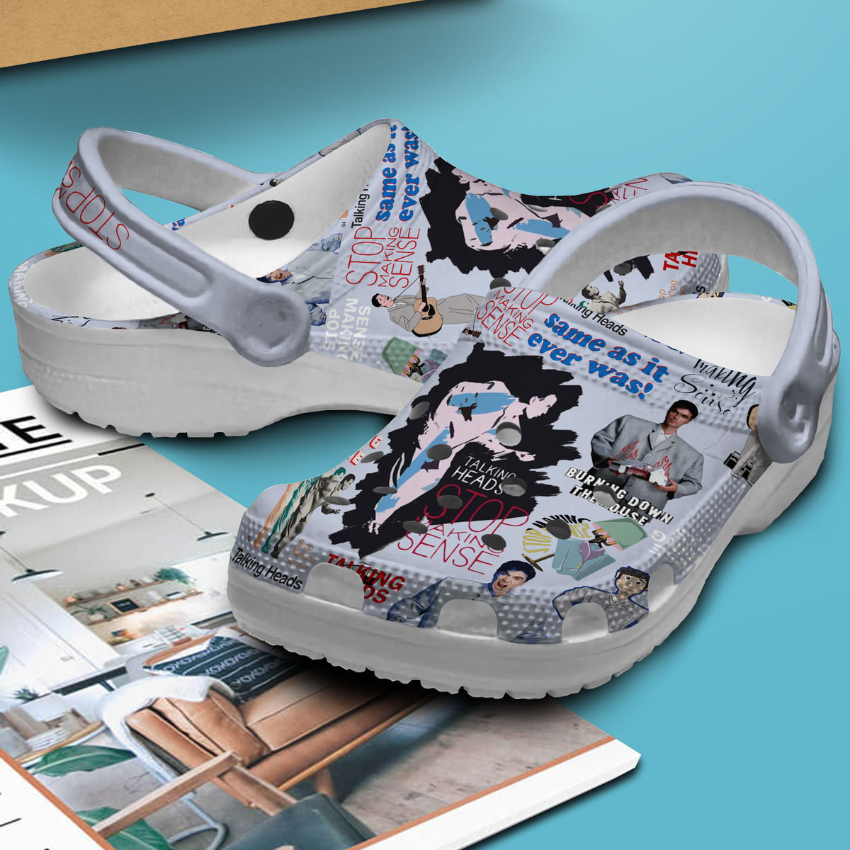 Talking Heads Music Crocs Comfortable For Men Women And Kids