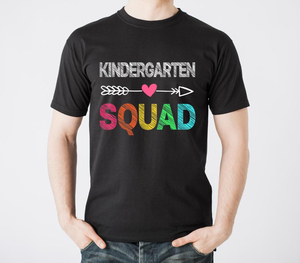 Team Kindergarten Squad Teacher Student Back To Sc1 - Unisex Standard T-Shirt