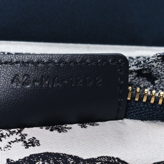 Technical Fabric Toile De Jouy Reverse Diortravel Zipped Pouch Blue Multicolor - Image 7