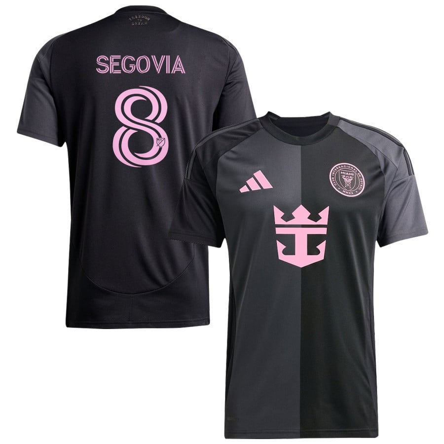 Telasco Segovia 8 Inter Miami CF 2025 The Fortitude Kit Men Jersey - Black