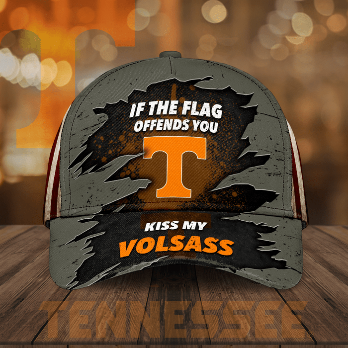 Tennessee Volunteers If The Flag Offends You Kiss My Volsass 3D Classic Baseball Cap/Hat Cgi2257