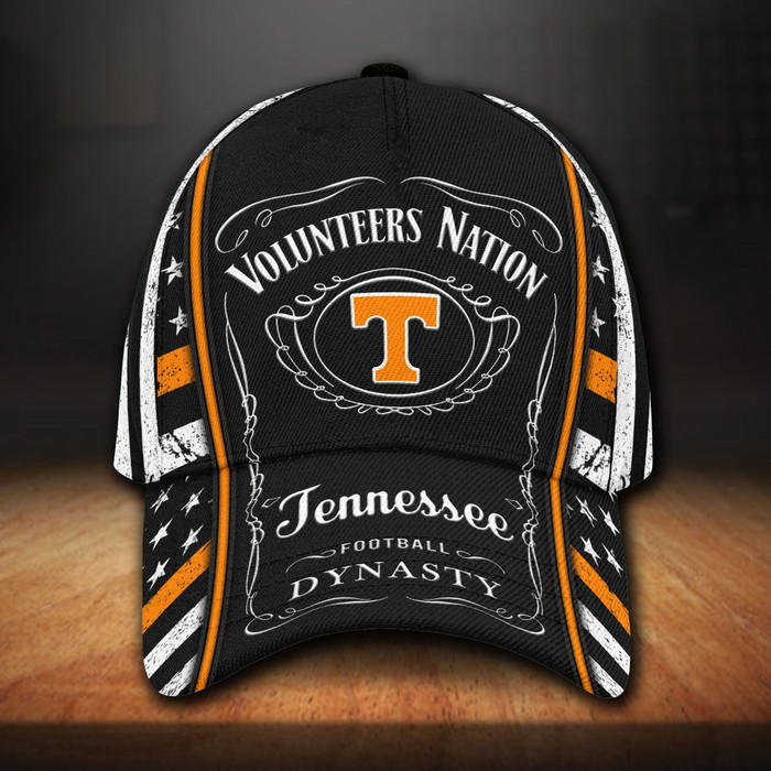 Tennessee Volunteers Jack Daniels 3D Classic Baseball Cap CNI1843