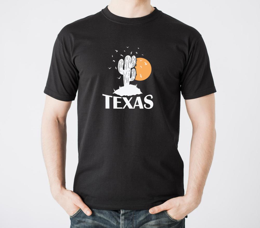 Texas Cactus in the Desert State of the USA - Unisex Standard T-Shirt