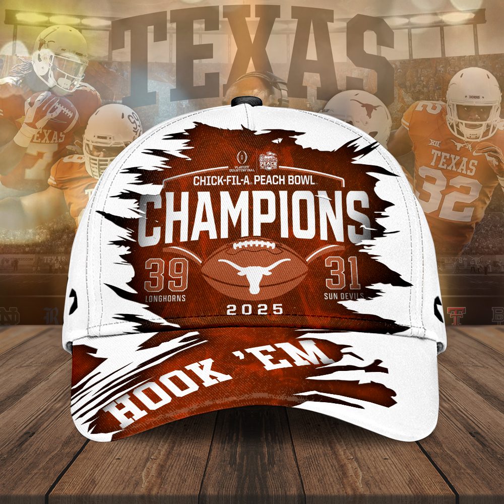 Texas Longhorns Football Classic Cap 2025 Logo 