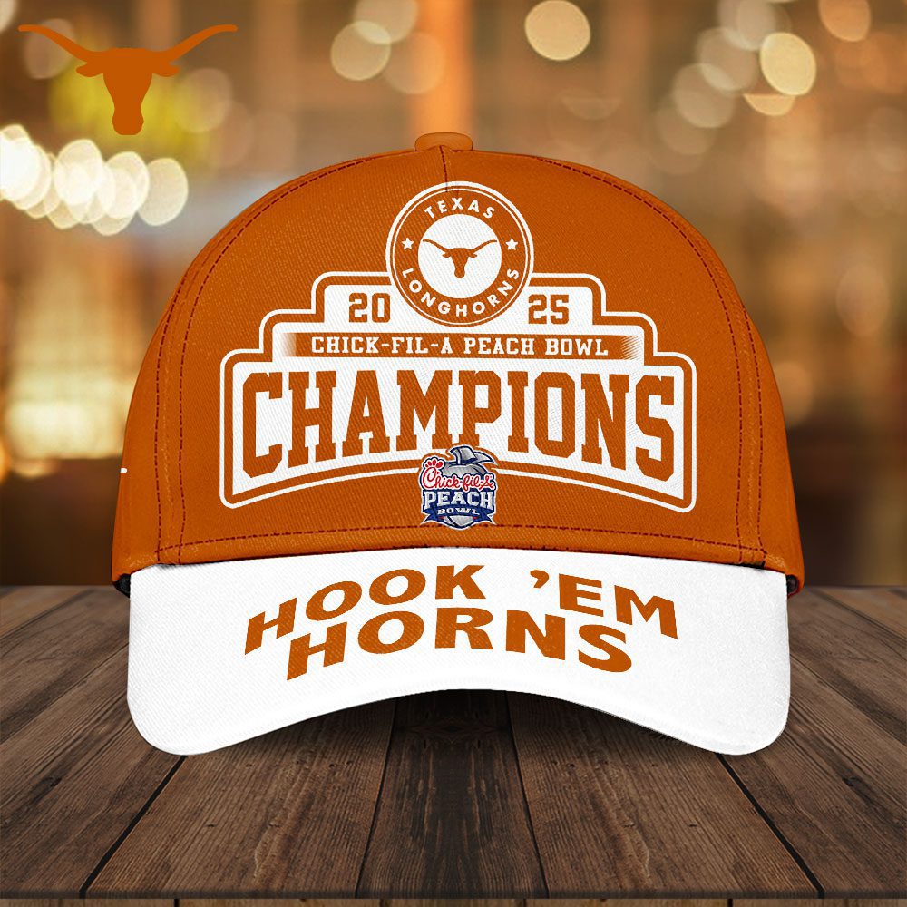 Texas Longhorns Football Hook Em Horns Classic Cap 