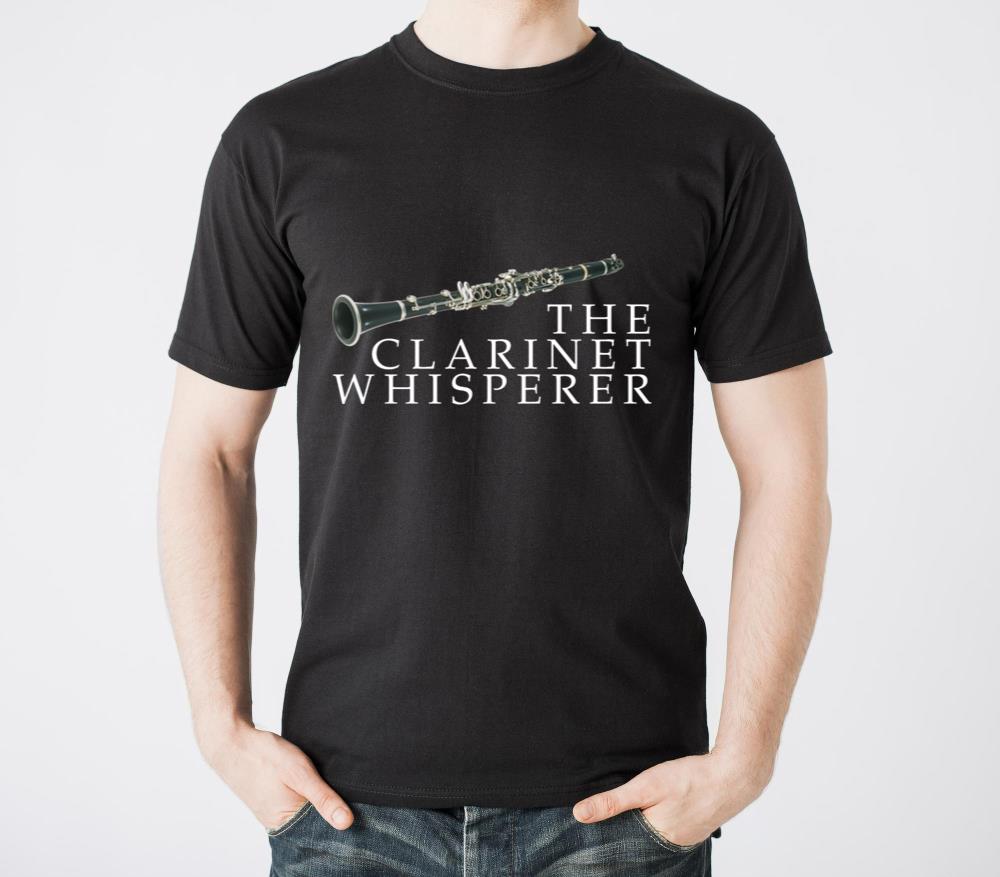 The clarinet whisperer  clarinetist  white ed - Unisex Standard T-Shirt