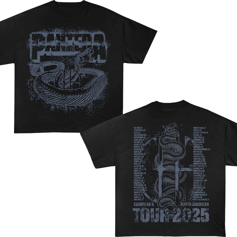 The Heaviest Tour Of The Summer Tour 2025 Shirt, Pantera The Heaviest Tour Tee