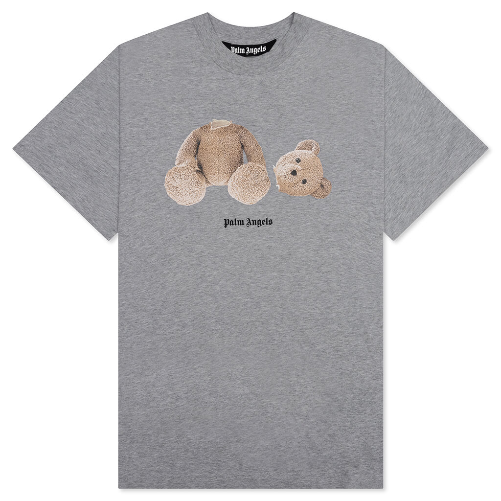 The Palm Angels Bear Classic Tee - Melange Grey