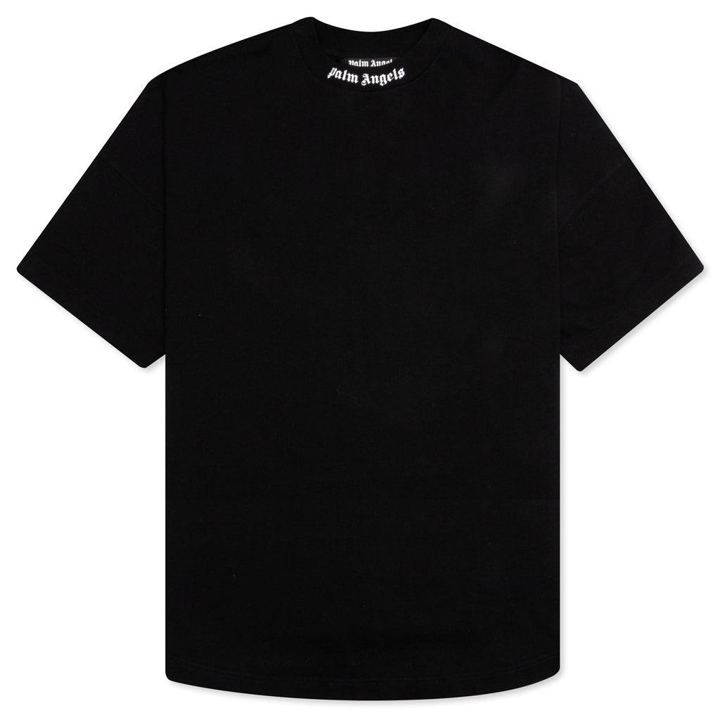 The Palm Angels Classic Logo Over Tee - Black/White