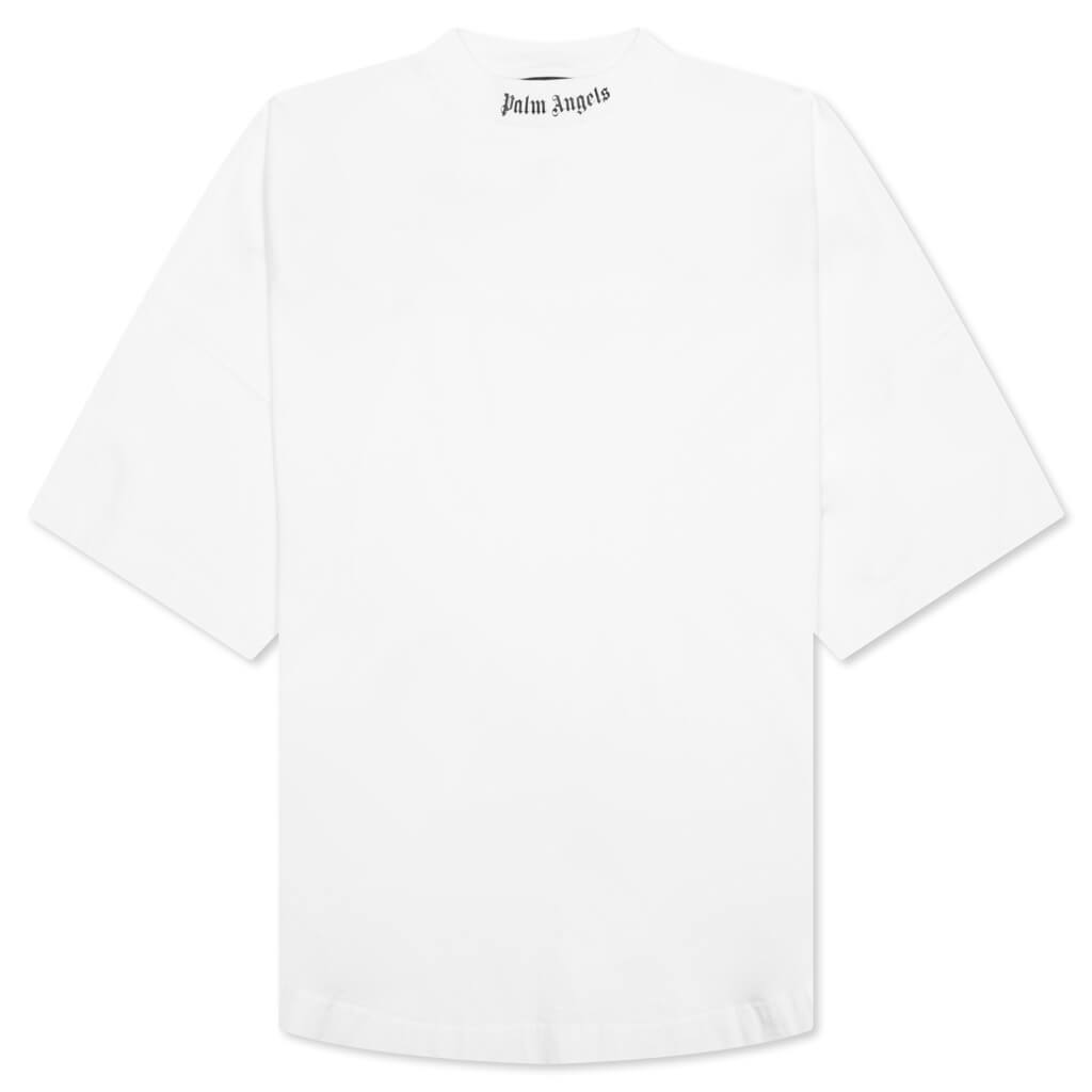 The Palm Angels Classic Logo Over Tee - White/Black
