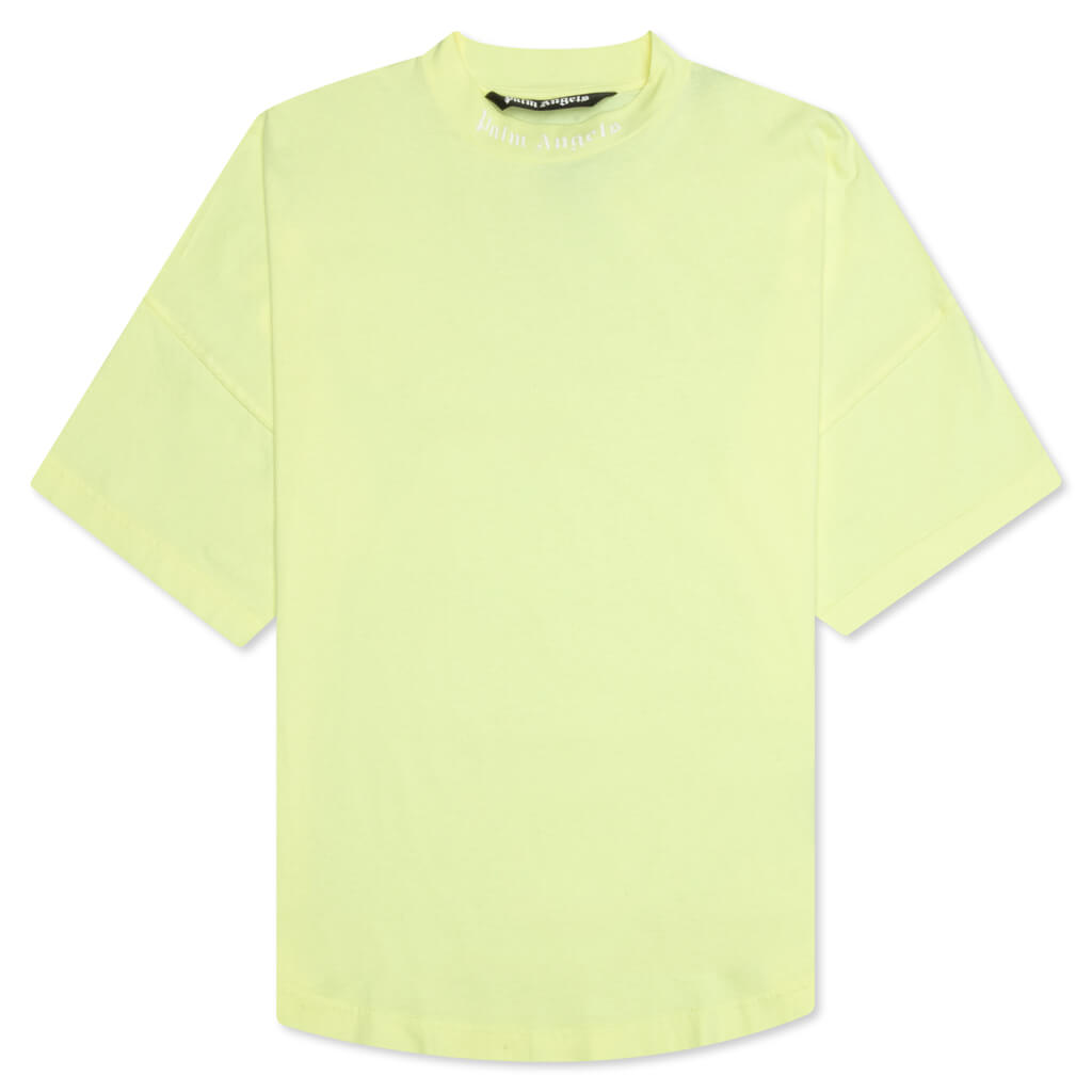 The Palm Angels GD Classic Logo Over Tee - Yellow/Fluorescent Yellow