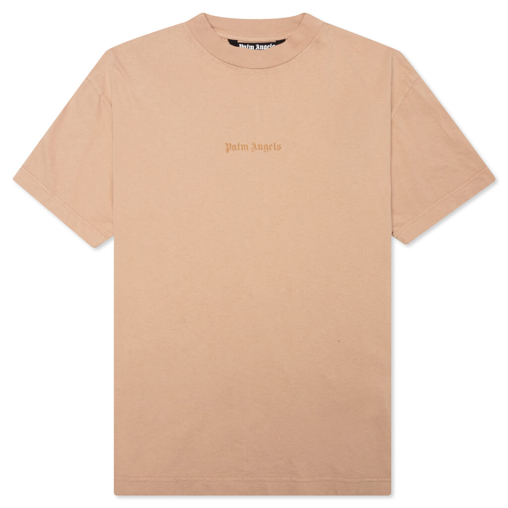 The Palm Angels GD Reverse Logo Tee - Beige