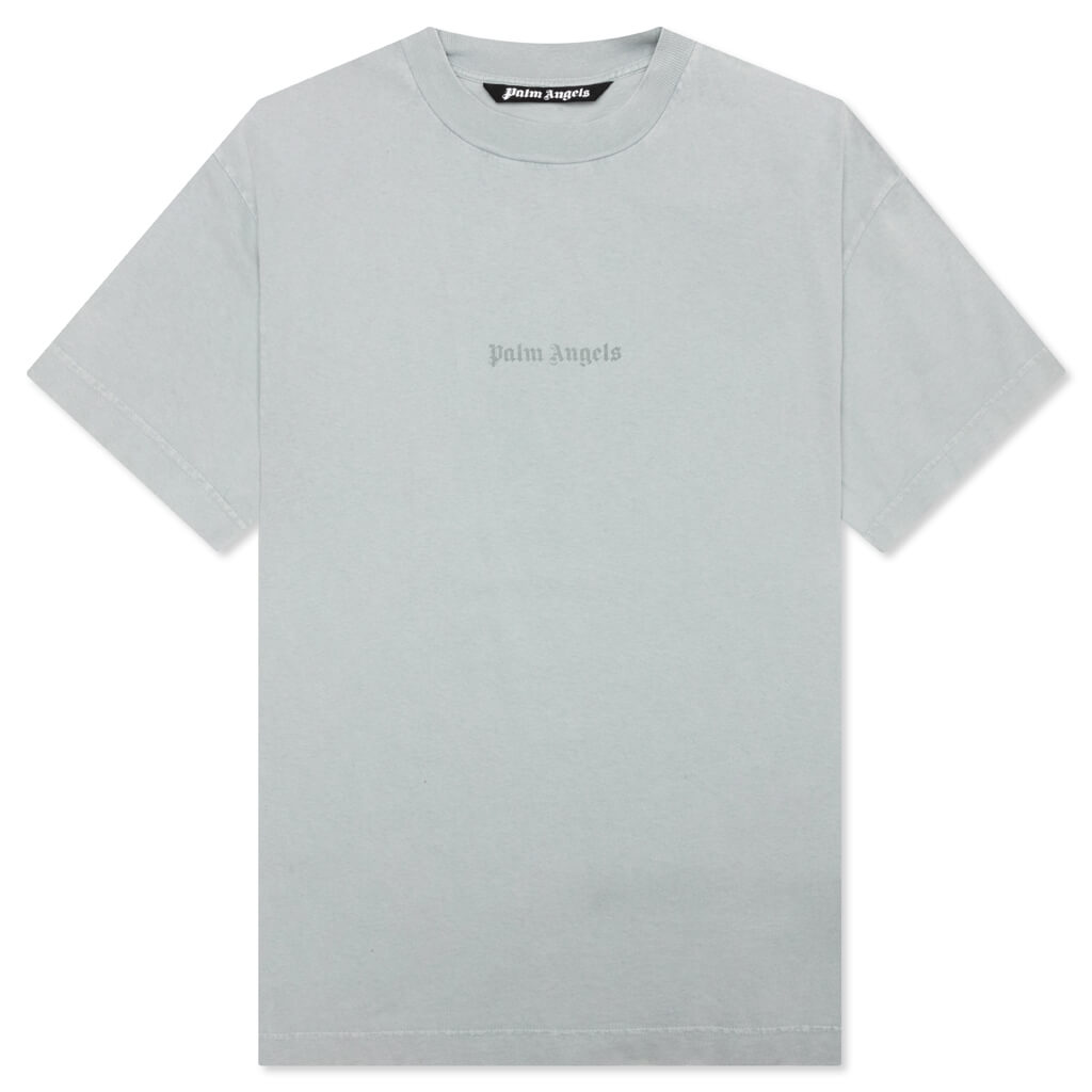 The Palm Angels GD Reverse Logo Tee - Light Grey