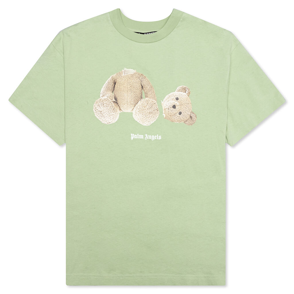 The Palm Angels PA Bear Classic Tee- Mint/Brown