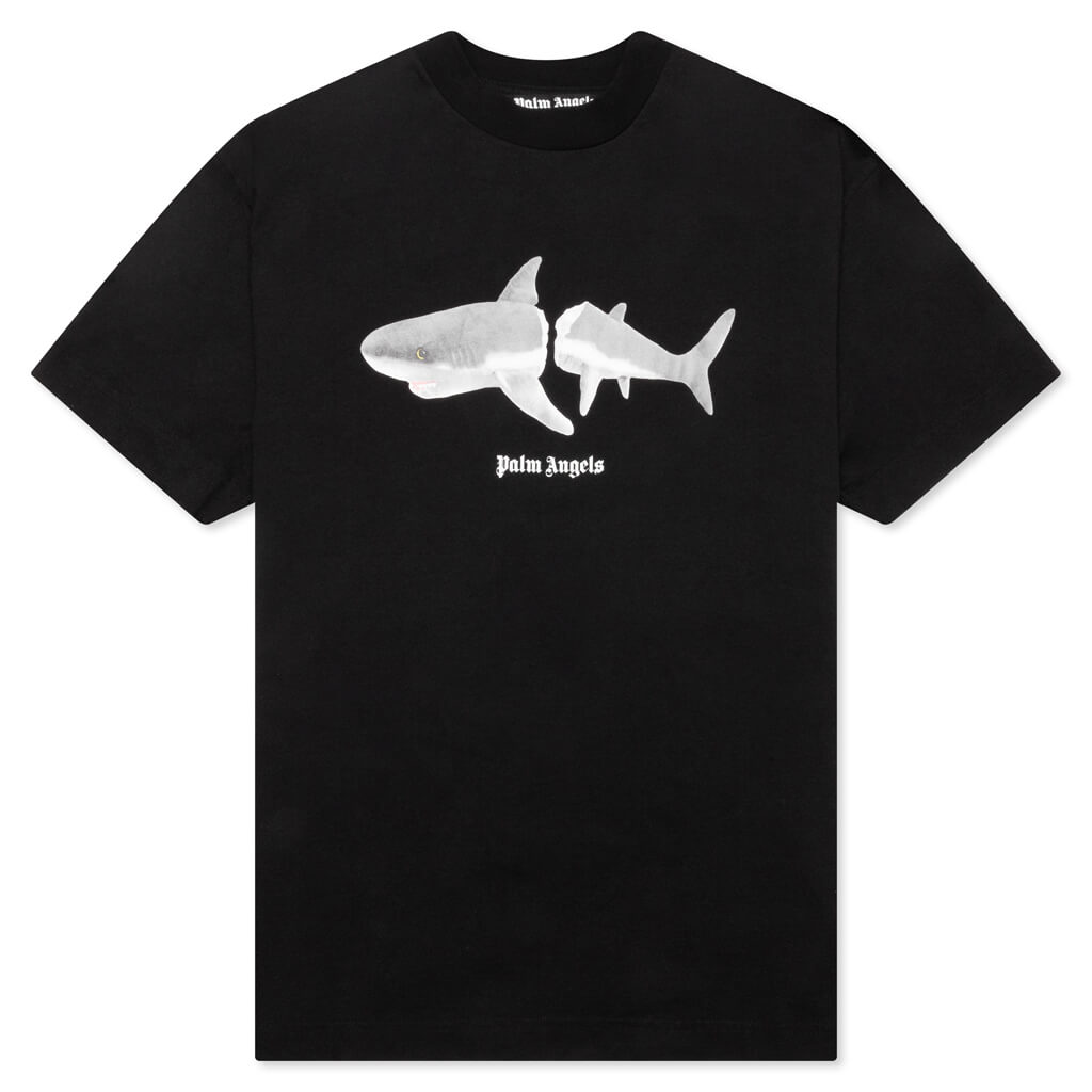 The Palm Angels Shark Classic Tee - Black/White