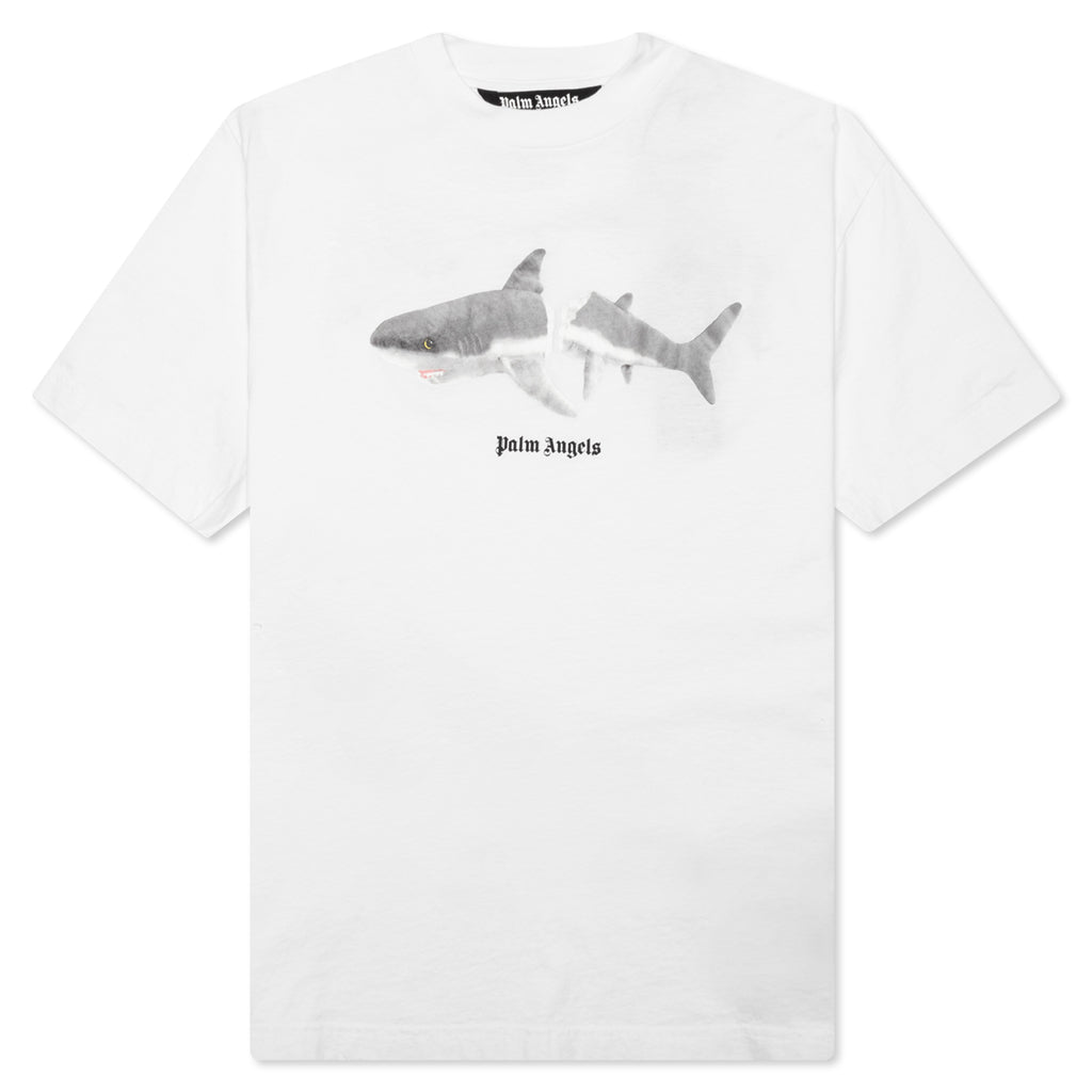The Palm Angels Shark Classic Tee - White/Black