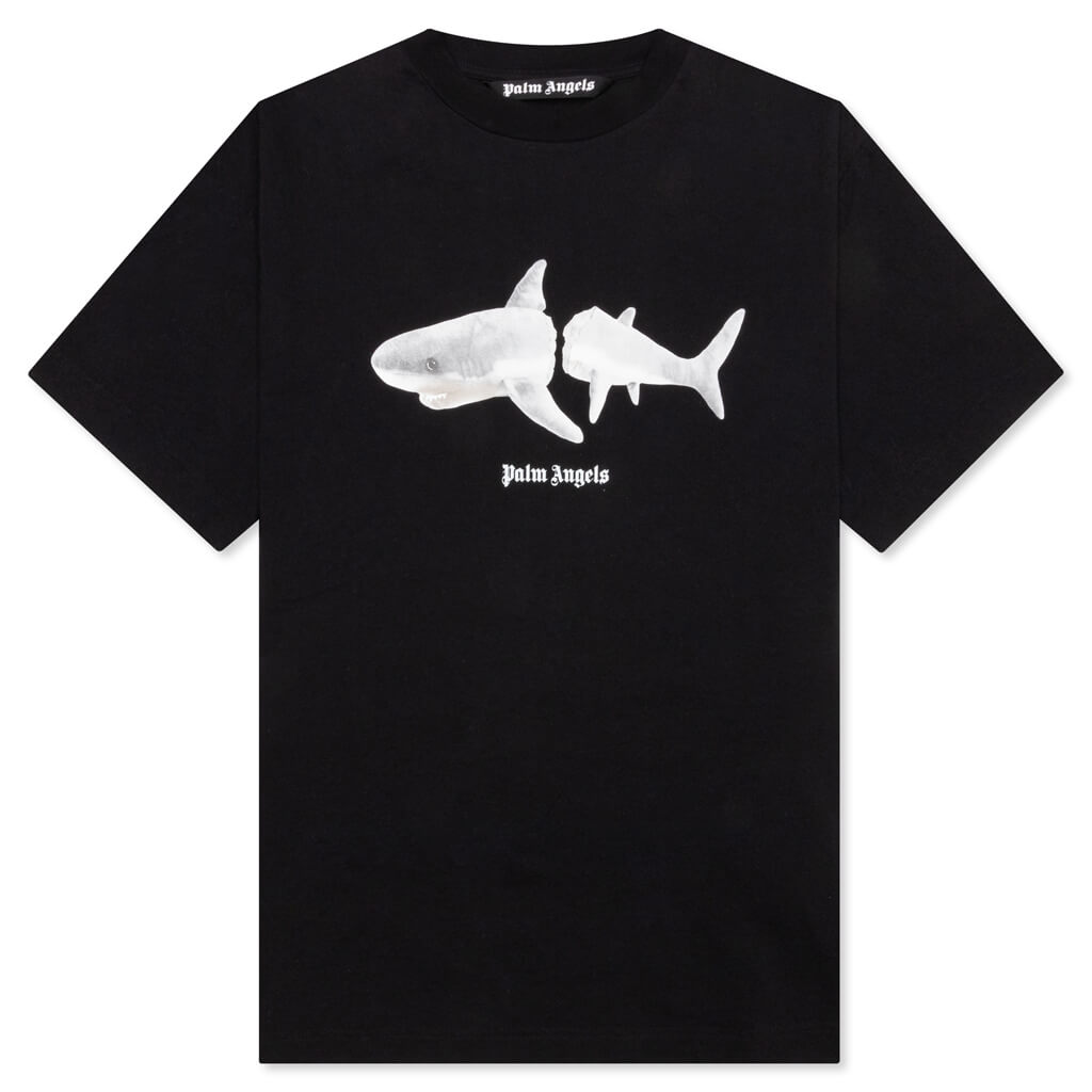 The Palm Angels White Shark Classic Tee - Black/White